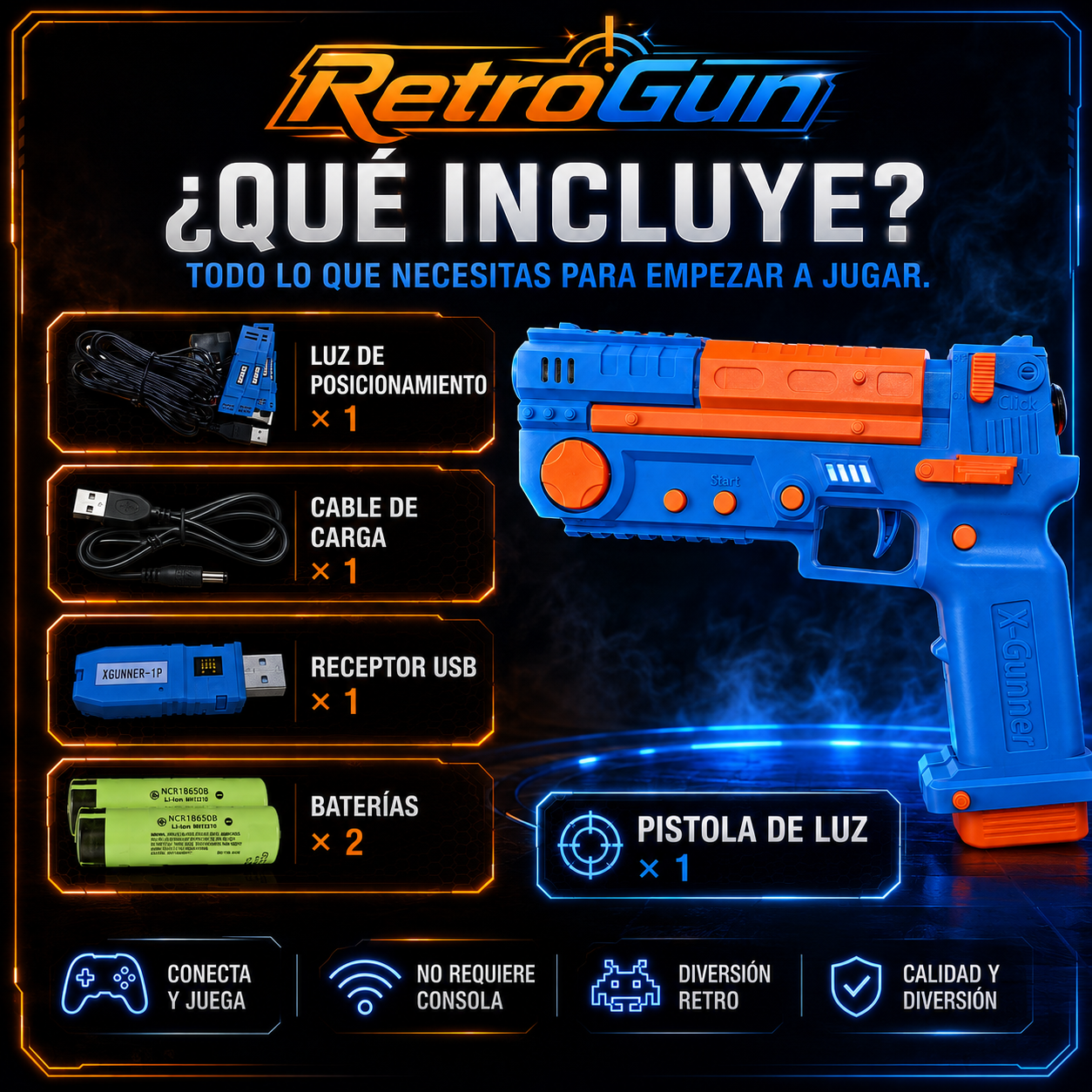 Retro Gun