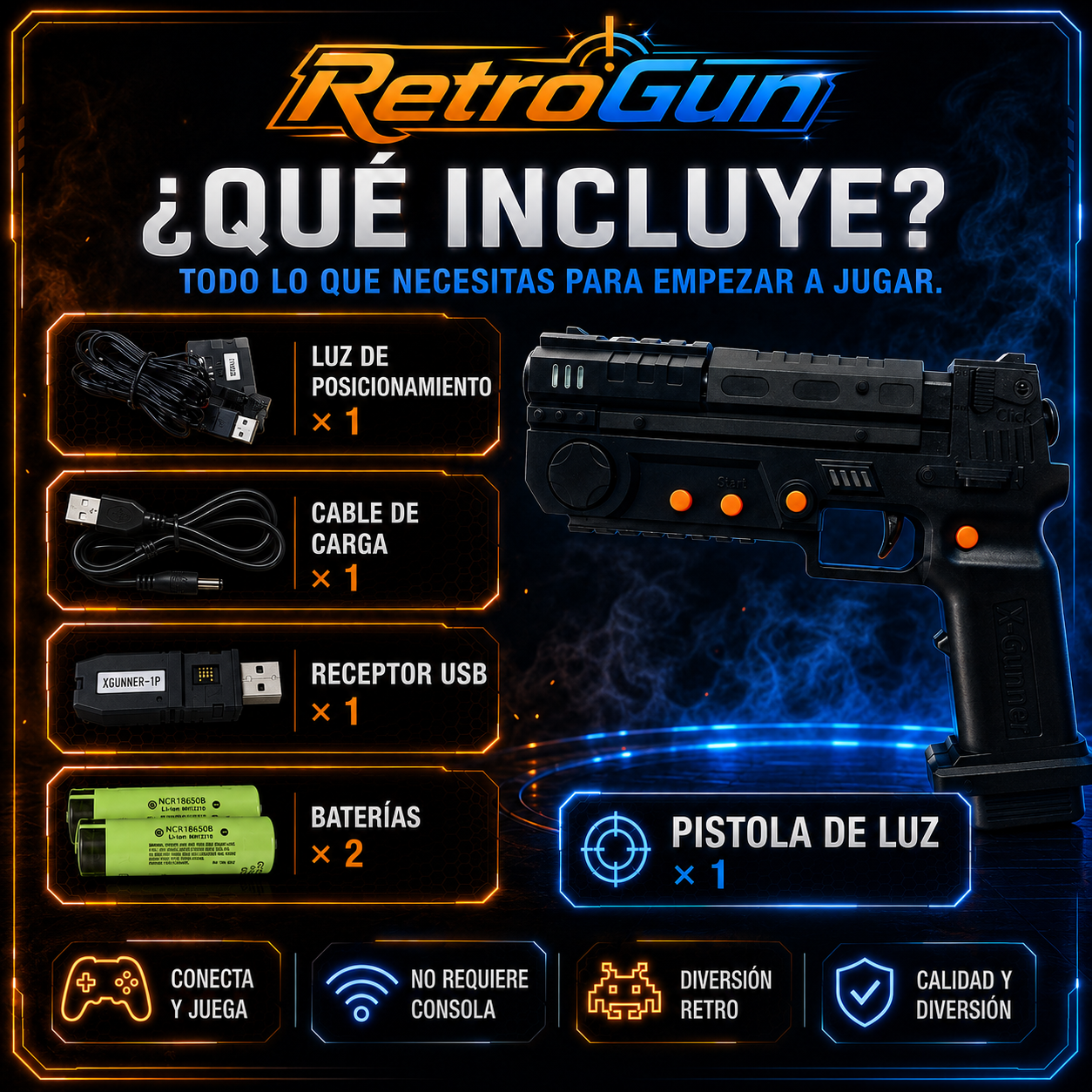 Retro Gun